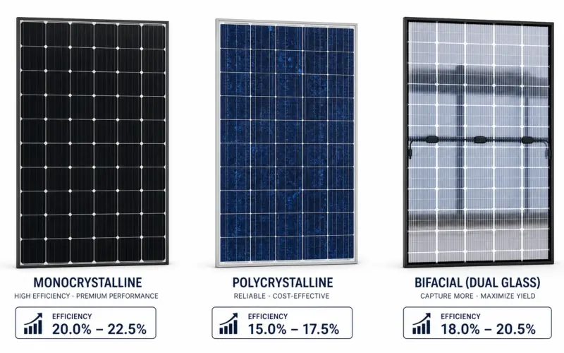 Solar Panel Types Explained